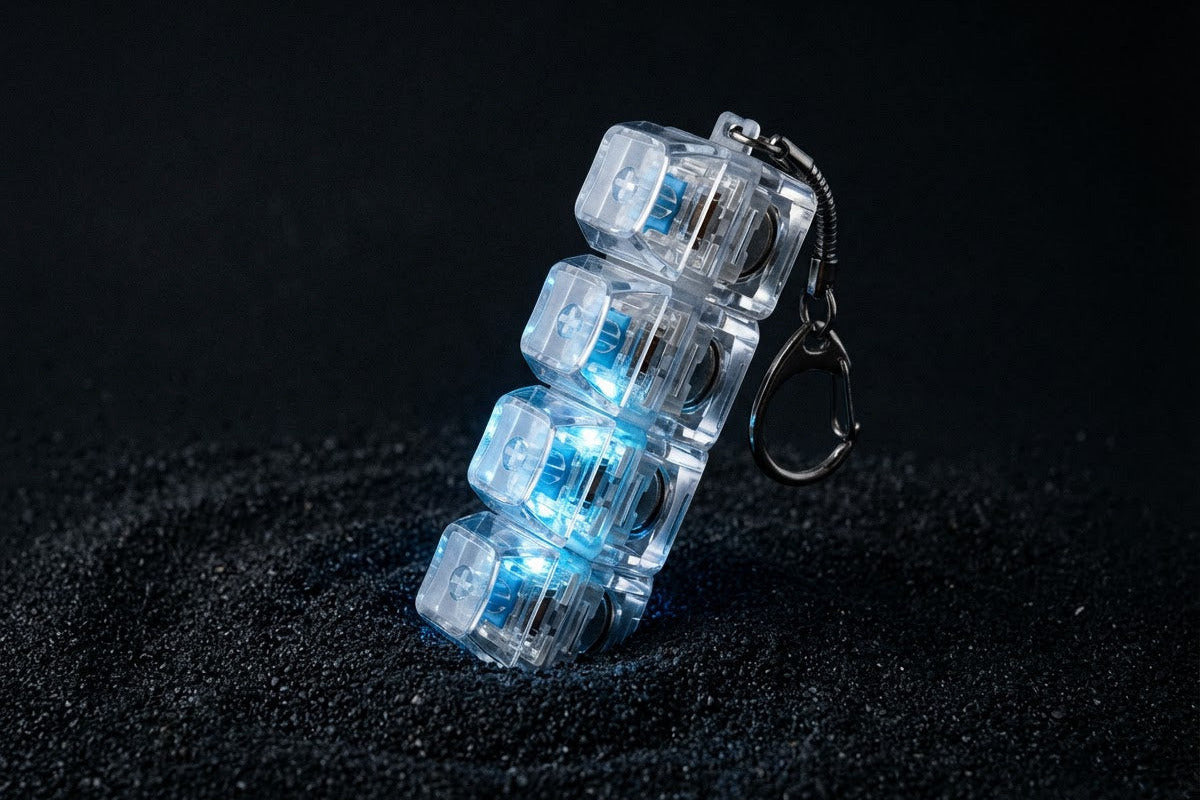 SetKeys Fidget-RGB Schlüsselanhänger
